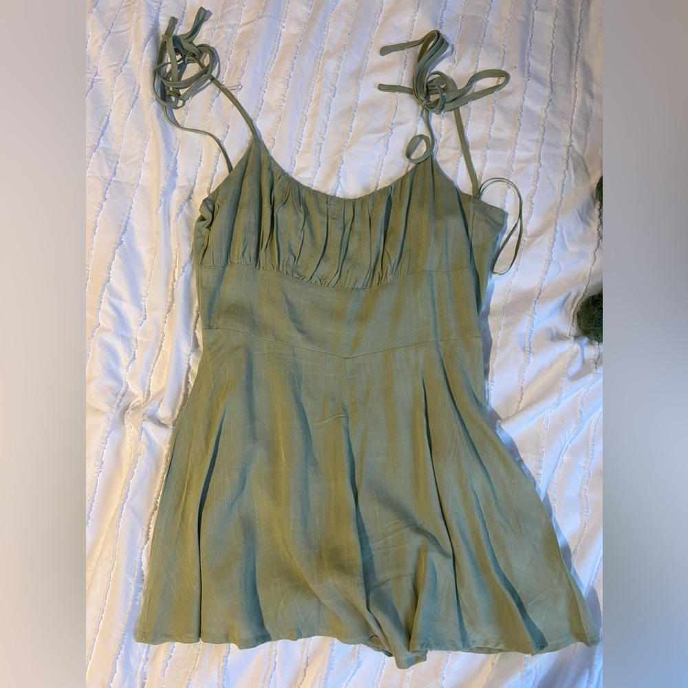 green urban outfitters romper